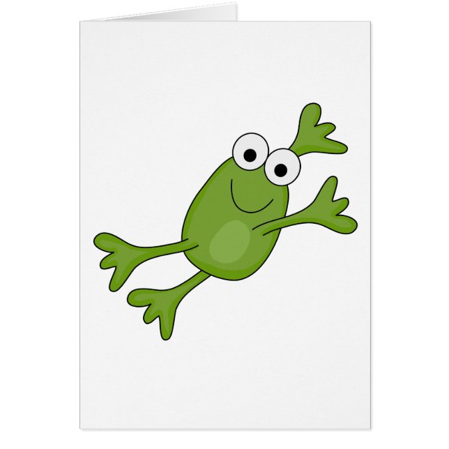 grenouille à sauts heureux (Devant)