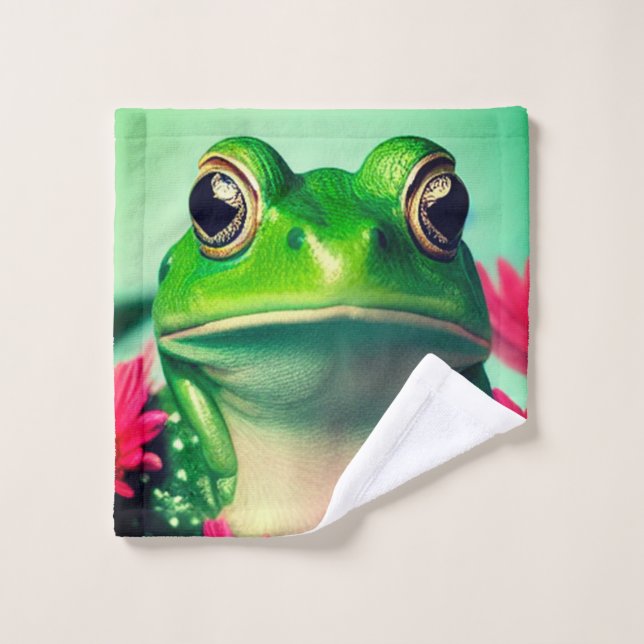Grenouille Artsy (Gant de toilette)