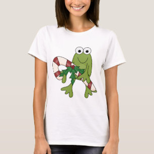 Grenouille avec Sucres de canne T-shirts et cadeau