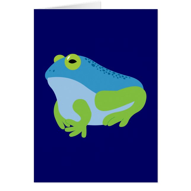 Grenouille bleue (Devant)