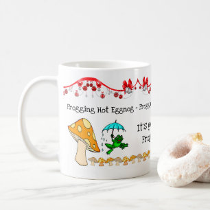 Grenouille, Champignons, Frogging Hot Eggnog Mug
