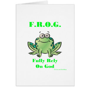 GRENOUILLE (comptez entièrement sur Dieu)