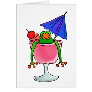 Grenouille de cocktail