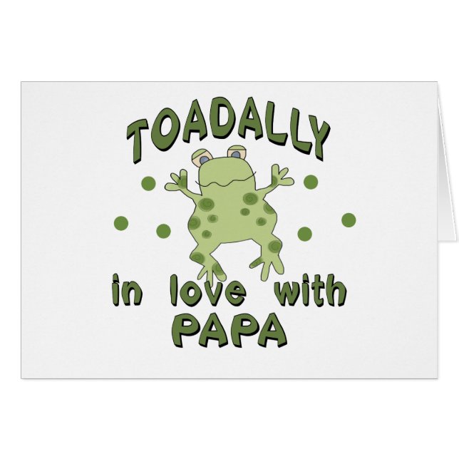 Grenouille de papa d'amour de TOADALLY (Devant horizontal)