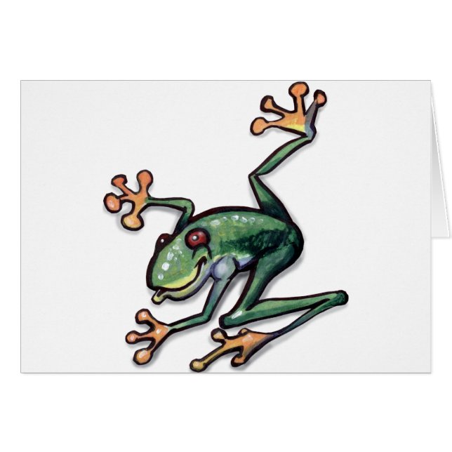 Grenouille des arbres (Devant horizontal)