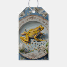 Grenouille - étiquette cadeau