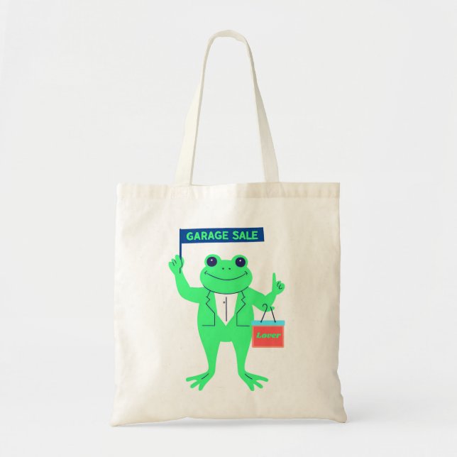 Grenouille Garage Vente Sac fourre-tout de l'aube (Devant)