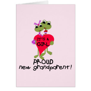 Grenouille grand-parent de chemises et cadeaux pou