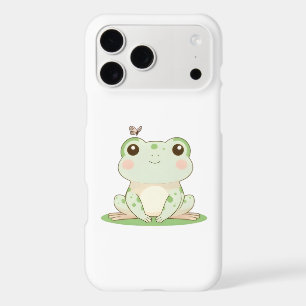 Grenouille Kawaii avec Papillon Design de Nature M