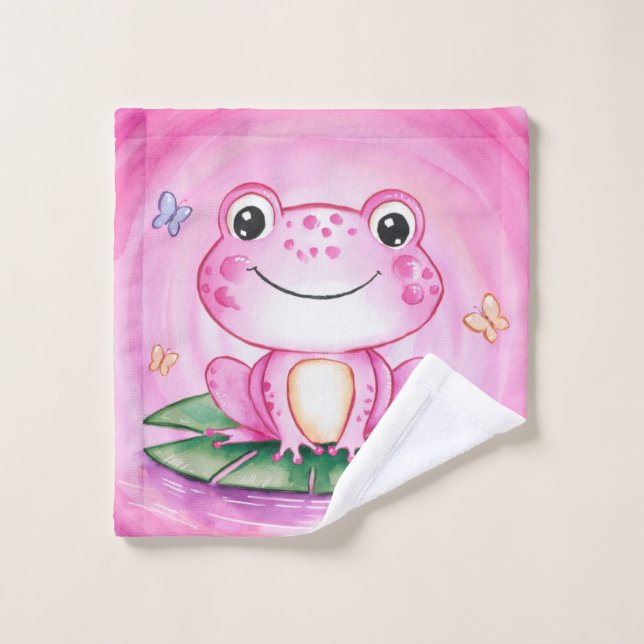 Grenouille mûre (Gant de toilette)