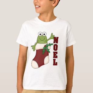 Grenouille Noel Tshirts et cadeaux de vacances