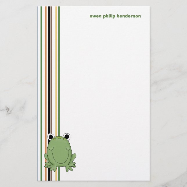 Grenouille • Papeterie (Devant)