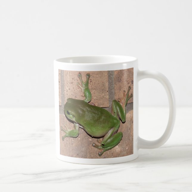 GRENOUILLE sur la tasse de mur (Droite)