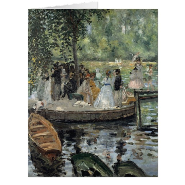 Grenouillère Renoir Impressionniste Peinture Art (Devant)