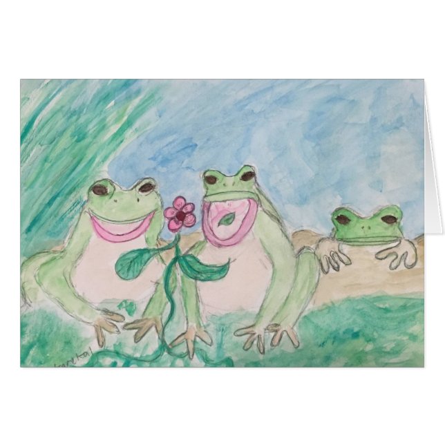 grenouilles (Devant horizontal)