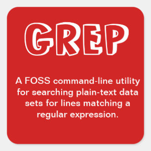 GREP Sticker