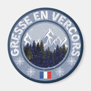Gresse en Vercors Station de ski Magnet