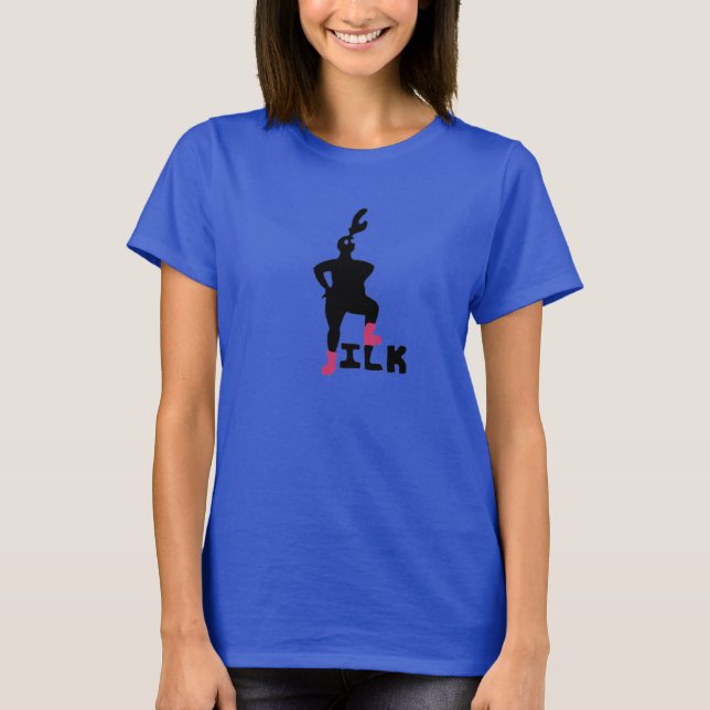 Greta and Jen's Ilk Shirt, larger body T-Shirt (Front)