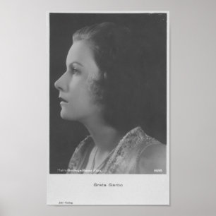 Greta Garbo - Vintage Image Poster