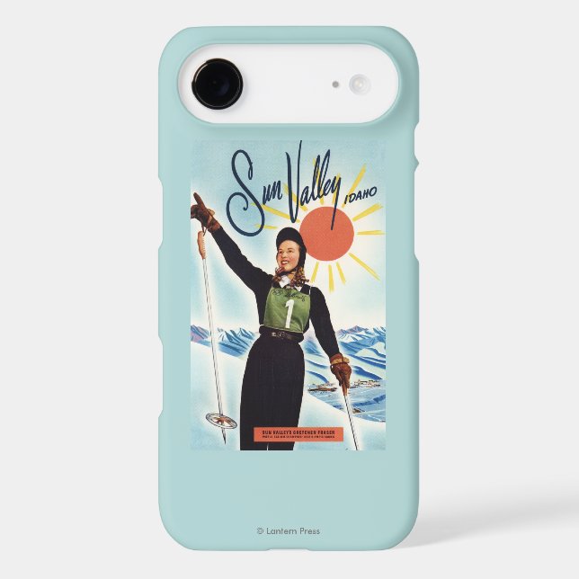 Gretchen Fraser Advertisement Poster Case-Mate iPhone Case (Back)