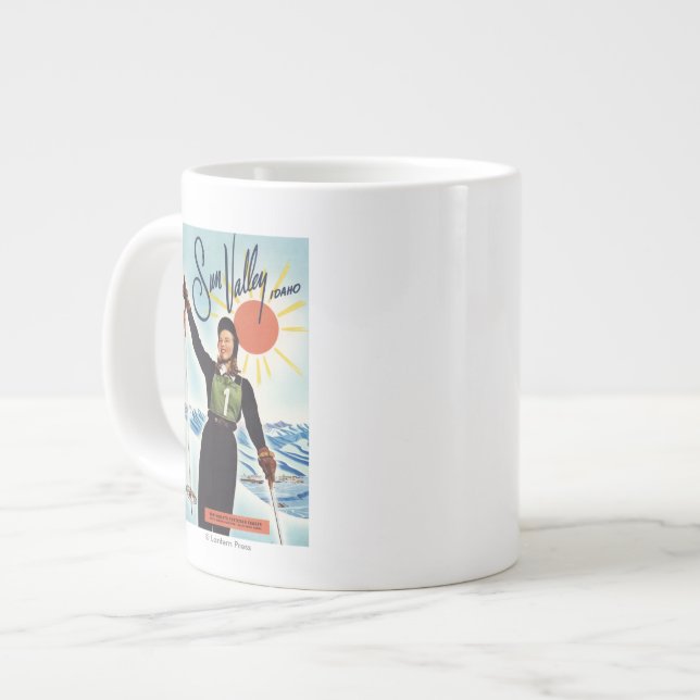 Gretchen Fraser Advertisement Poster Large Coffee Mug (Front Left)