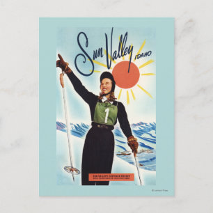 Gretchen Fraser Advertisement Poster Postcard