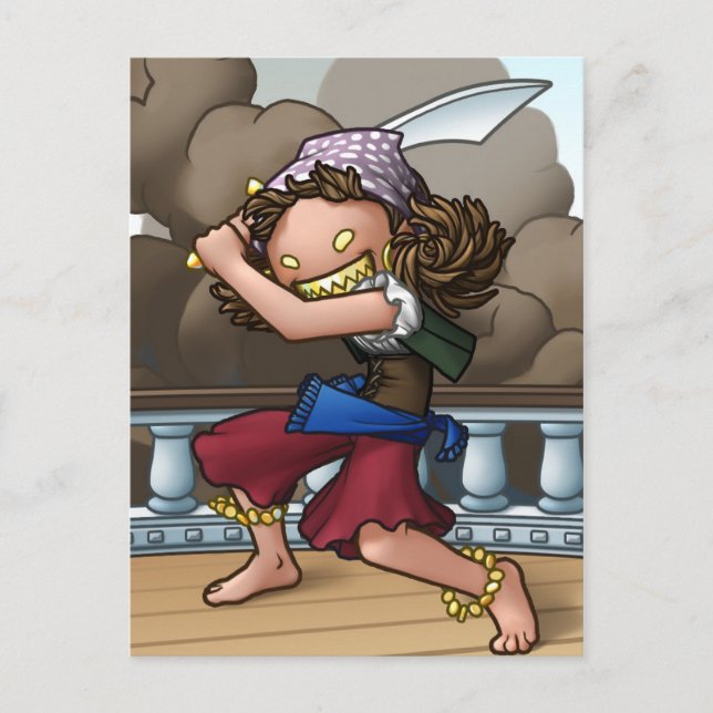 Gretchen Goldfang Post Card (Front)