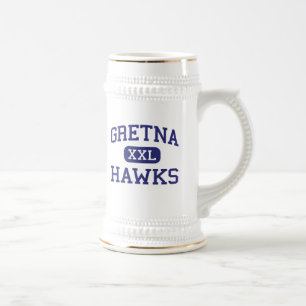 Gretna - Hawks - High School - Gretna Virginia Beer Stein