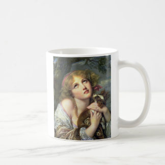 Greuze Papillon/Phalene Fidelity Coffee Mug