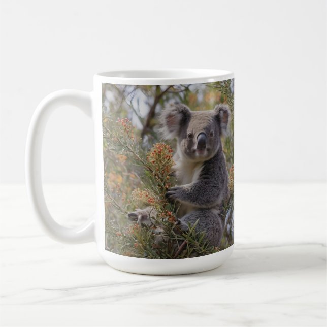 Grevillea Koala Bear, Coffee Mug (Left)
