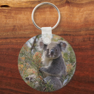Grevillea Koala Bear, Keychain