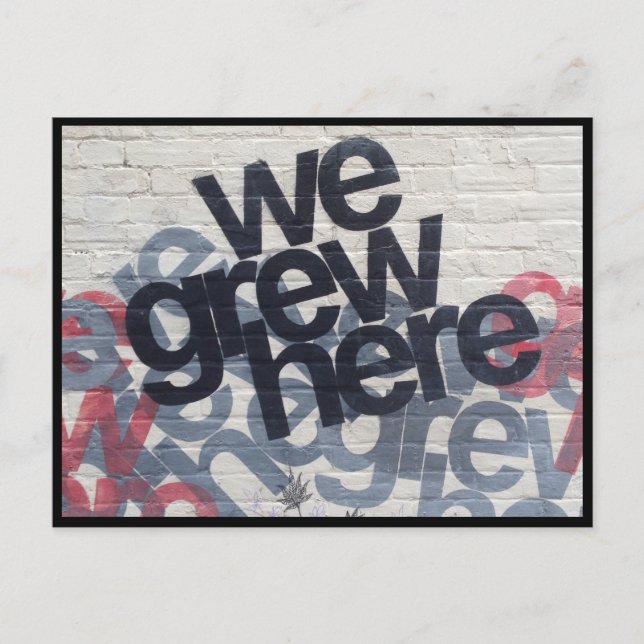 grew postcard (Front)