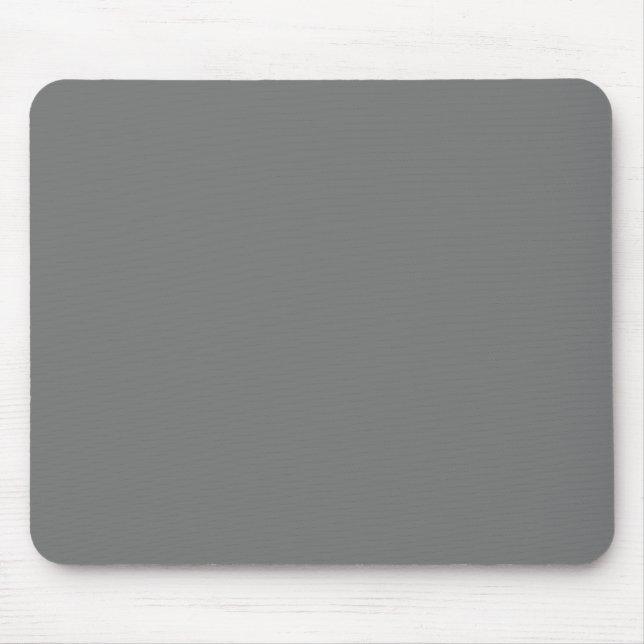 Grey #767676, Gunsmoke Mousepad (Front)