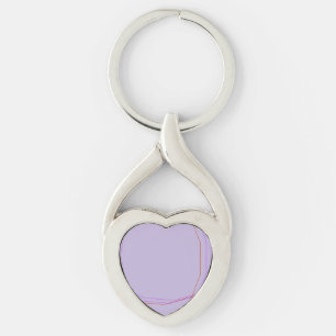 grey 8297 abstract art keychain