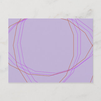 grey 8297 abstract art postcard