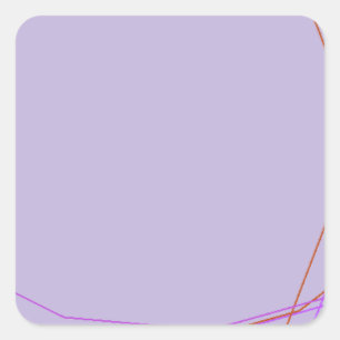 grey 8297 abstract art square sticker