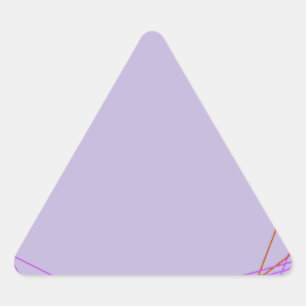 grey 8297 abstract art triangle sticker