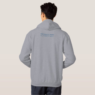 Grey Adult Mens Hoodie