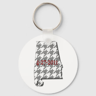Grey Alabama Keychain