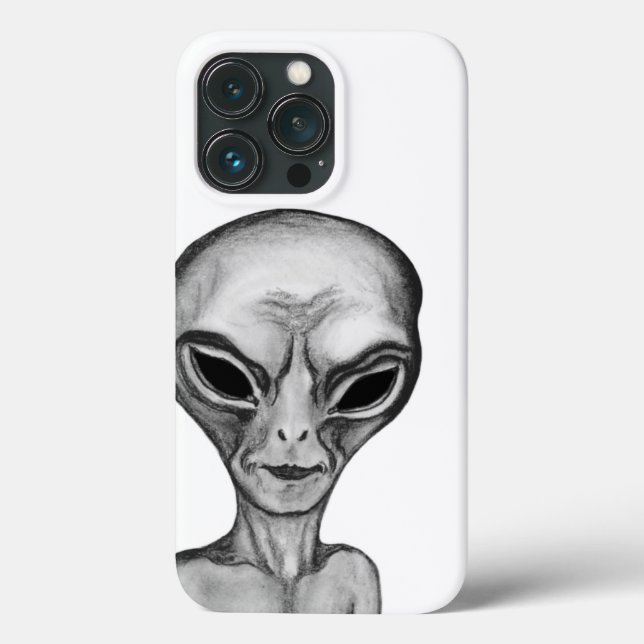 Grey Alien Case-Mate iPhone Case (Back)