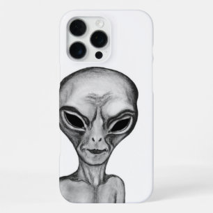 Grey Alien , I want to believe iPhone 16 Pro Max Case