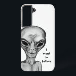 Grey Alien , I want to believe Samsung Galaxy Case<br><div class="desc">Grey Alien , Fantasy Art Pencil Drawing by Krisi ArtKSZP >>> More Products in Store Category >>> Alien >>> Grey Alien</div>