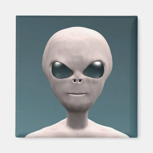 Grey Alien Magnet