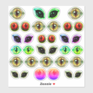 Grey Alien Martian Lizard Dragon Monster Eyes