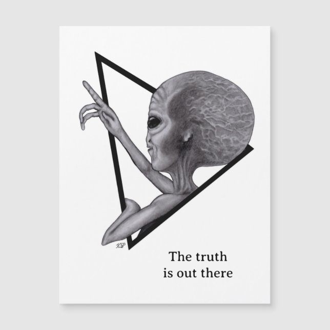 Grey Alien, the truth is out there (Front)