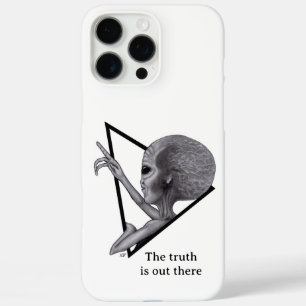 Grey Alien, the truth is out there iPhone 16 Pro Max Case