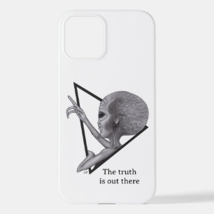 Grey Alien, the truth is out there iPhone 12 Case