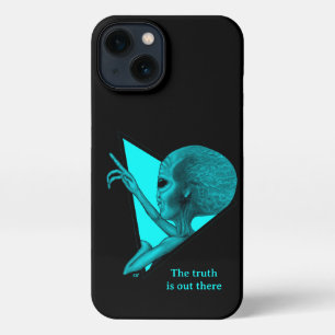 Grey Alien, the truth is out there iPhone 13 Case