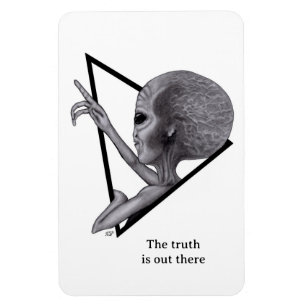 Grey Alien, the truth is out there Magnet