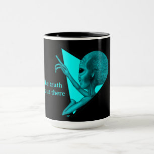 Grey Alien, the truth is out there Mug